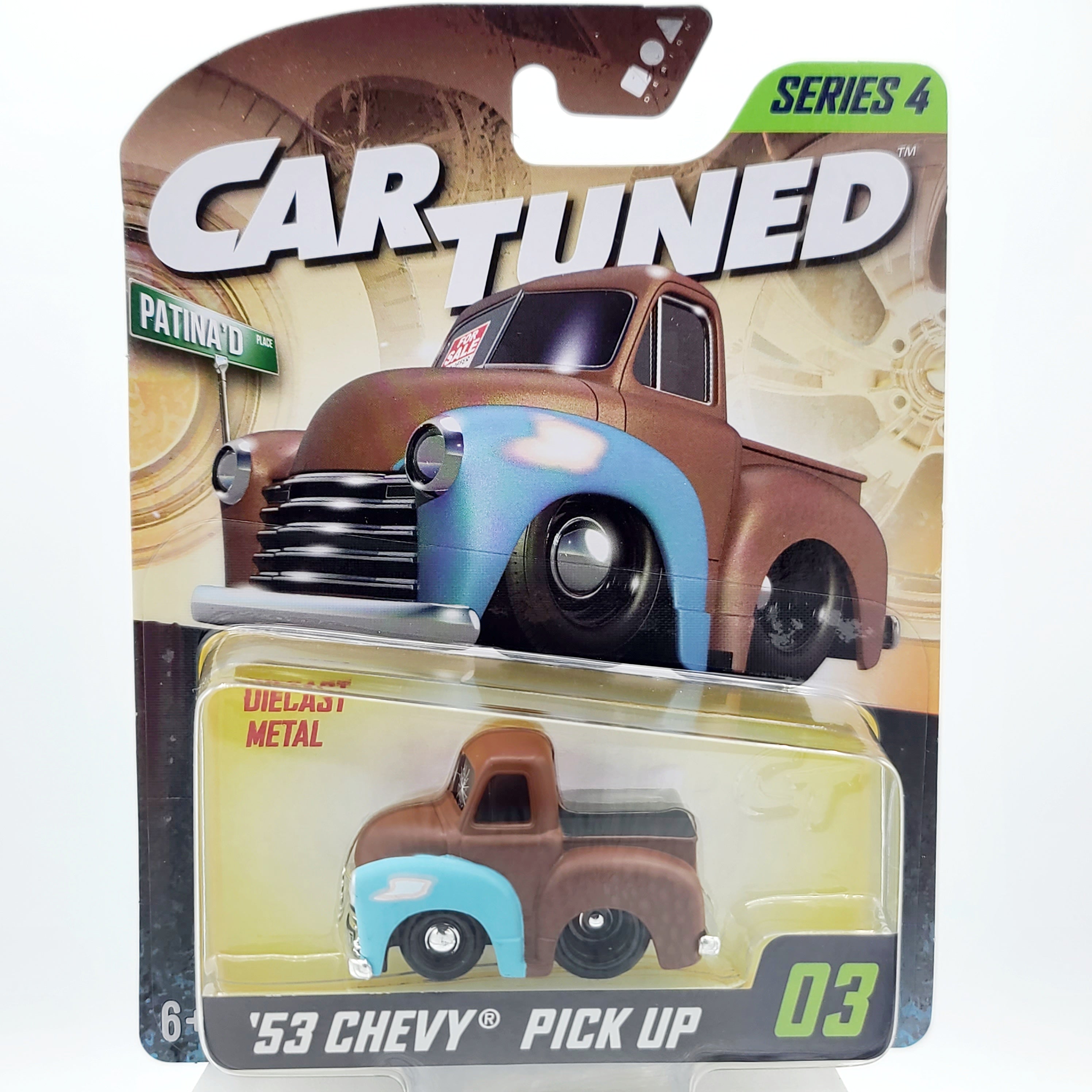 MGA Car Tuned '53 Chevy Pick-up #03 (2025 Mainline Series 4 - Patina'd)